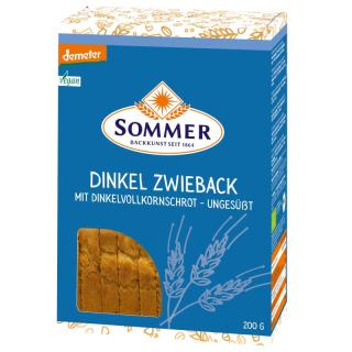 Demeter Dinkel-Zwieback, ungesüßt, vegan